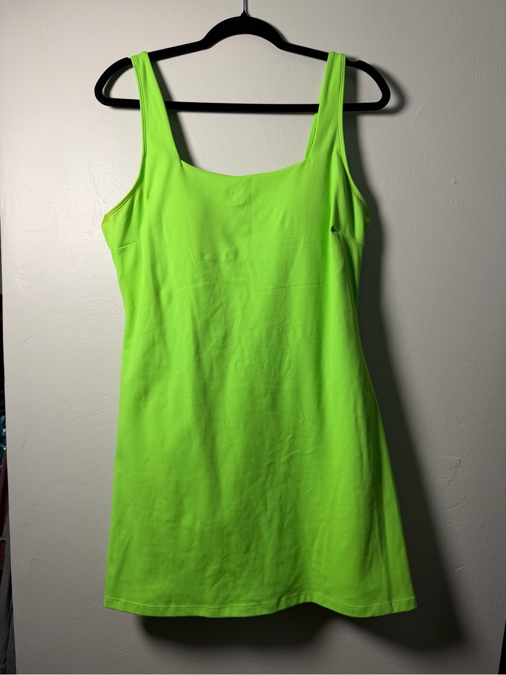 Pink Lily Neon Lime Tank Dress